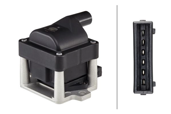 HELLA 5DA 358 000-711 - Катушка зажигания