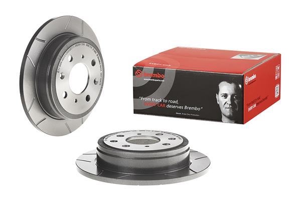 BREMBO 08.7104.75 - Тормозные диски