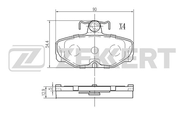 Тормозные колодки 