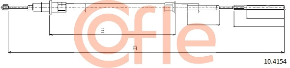 COFLE 92.10.4154 - Трос ручника