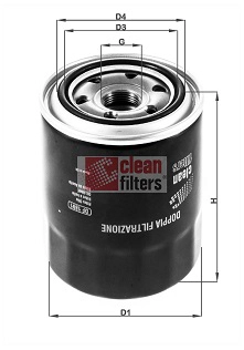 CLEAN FILTERS DF1891 - Масляный фильтр