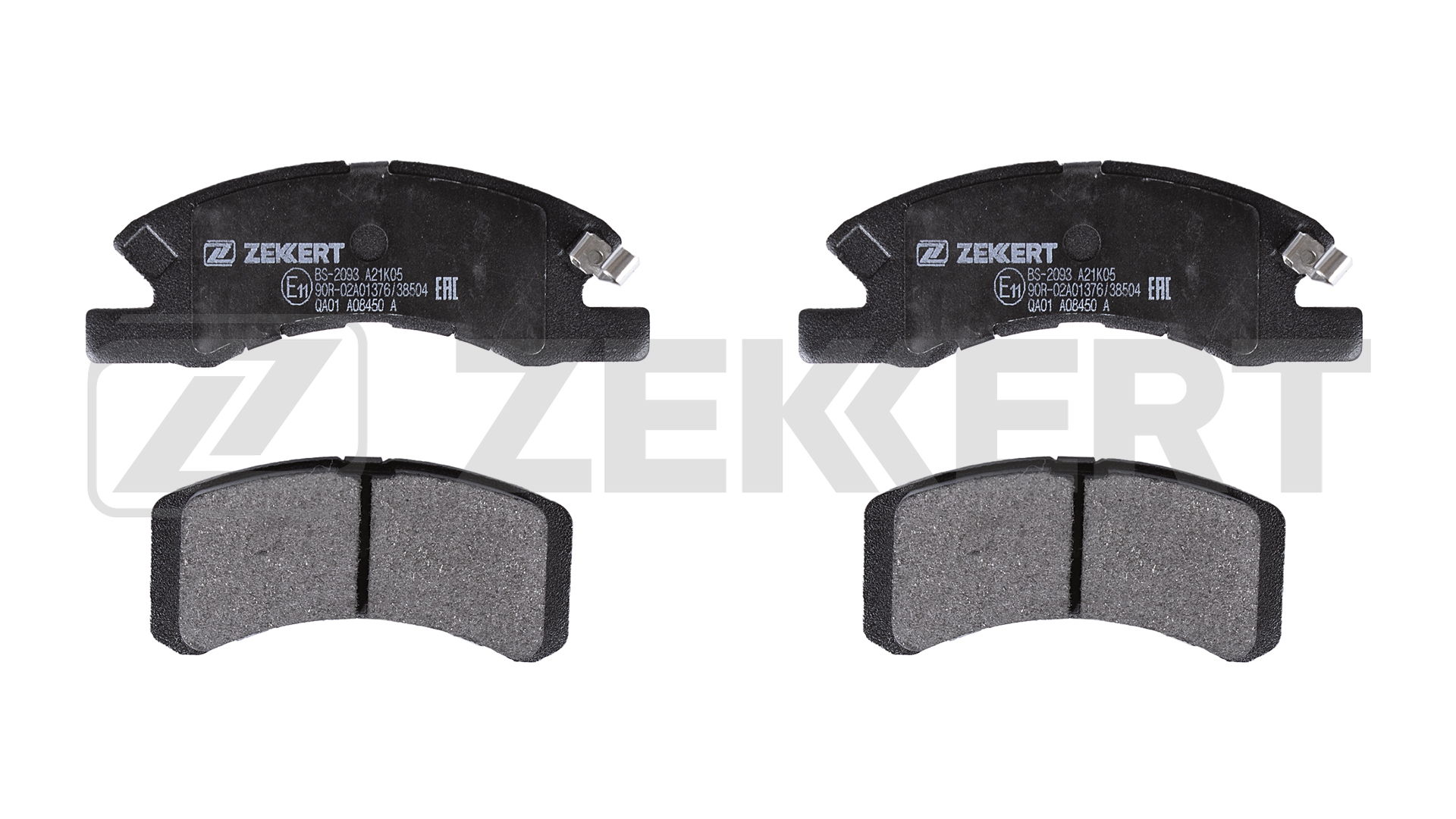 ZEKKERT BS-2093 - Тормозные колодки 