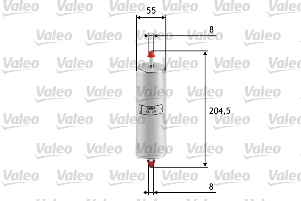 VALEO 587015 - Топливный фильтр