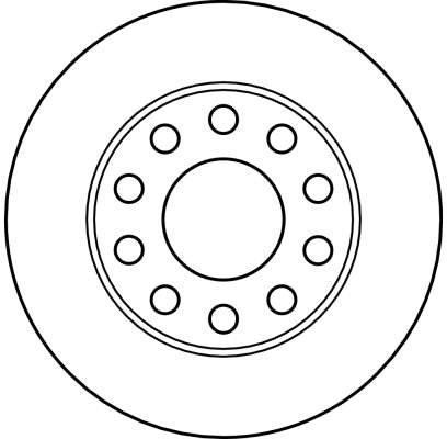 TRW DF4186 - Тормозные диски