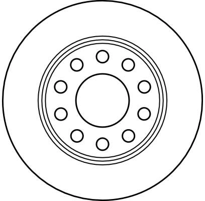 TRW DF4211 - Тормозные диски