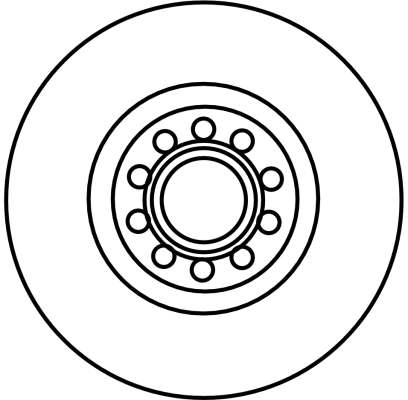 TRW DF4262S - Тормозные диски