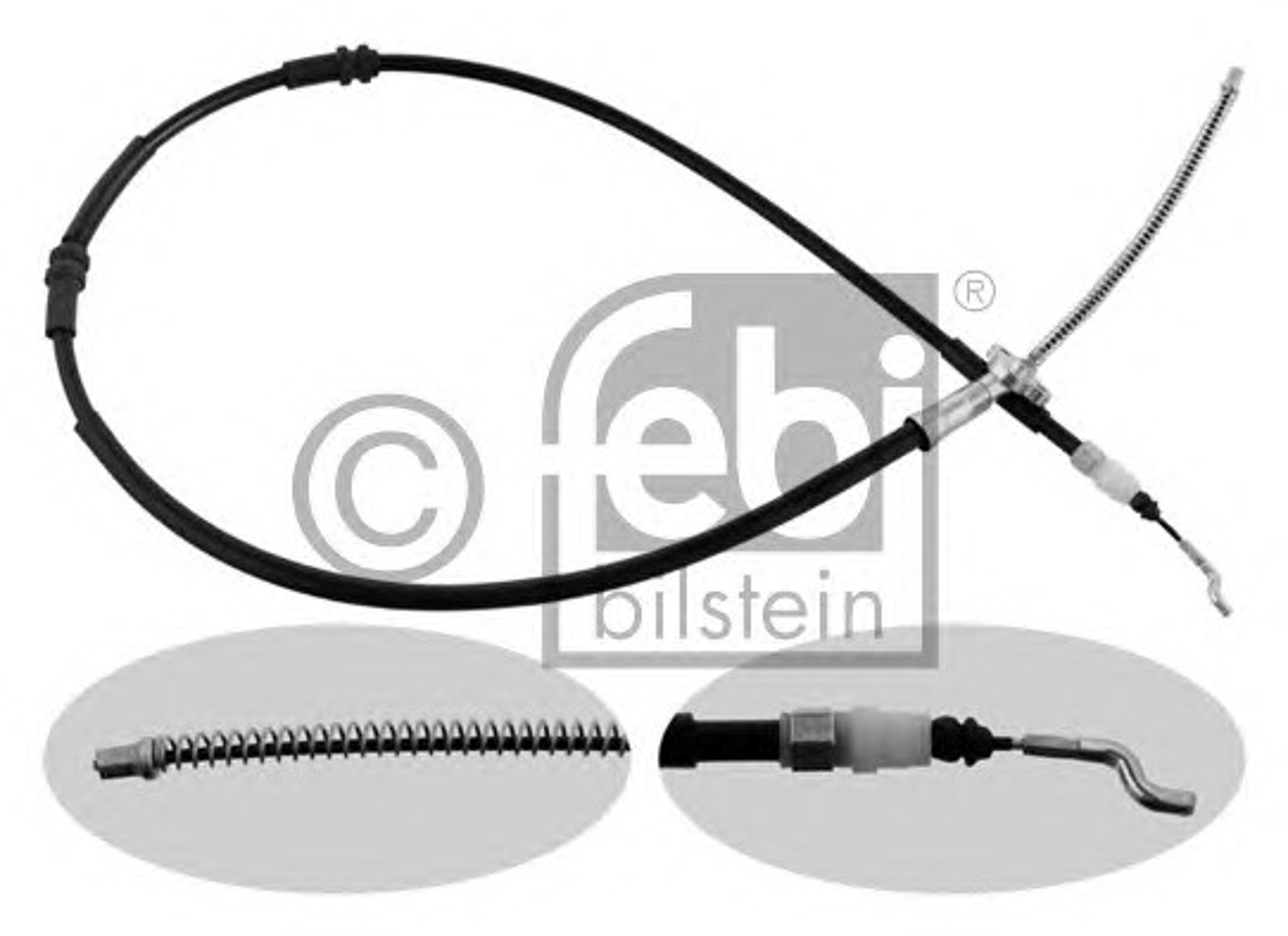 FEBI BILSTEIN 36711 - Трос ручника