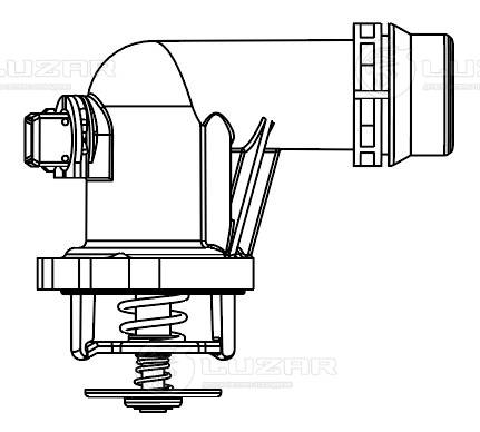 LUZAR LT2643 - Термостат