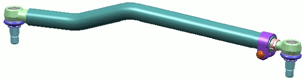 LEMFÖRDER 30592 01 - Продольная рулевая тяга