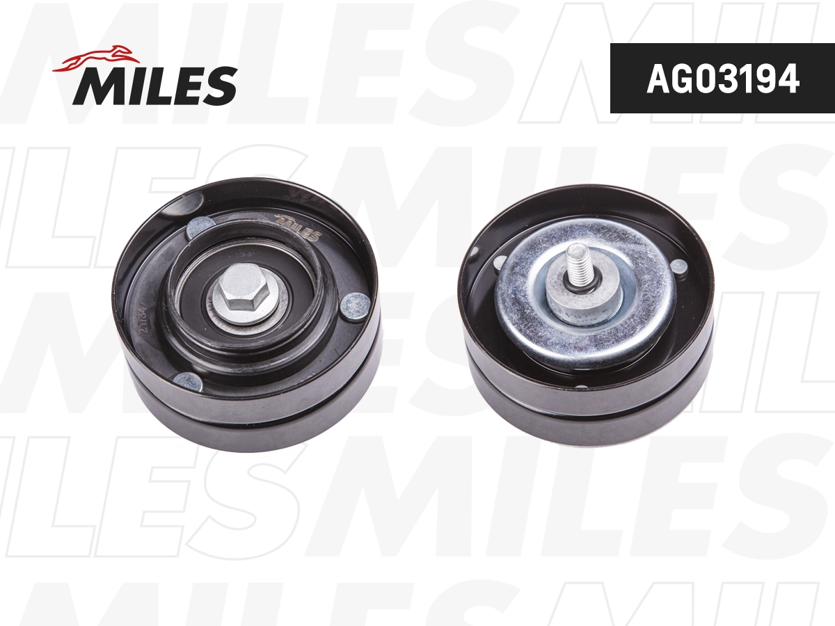MILES AG03194 - Ролик обводной приводного ремня