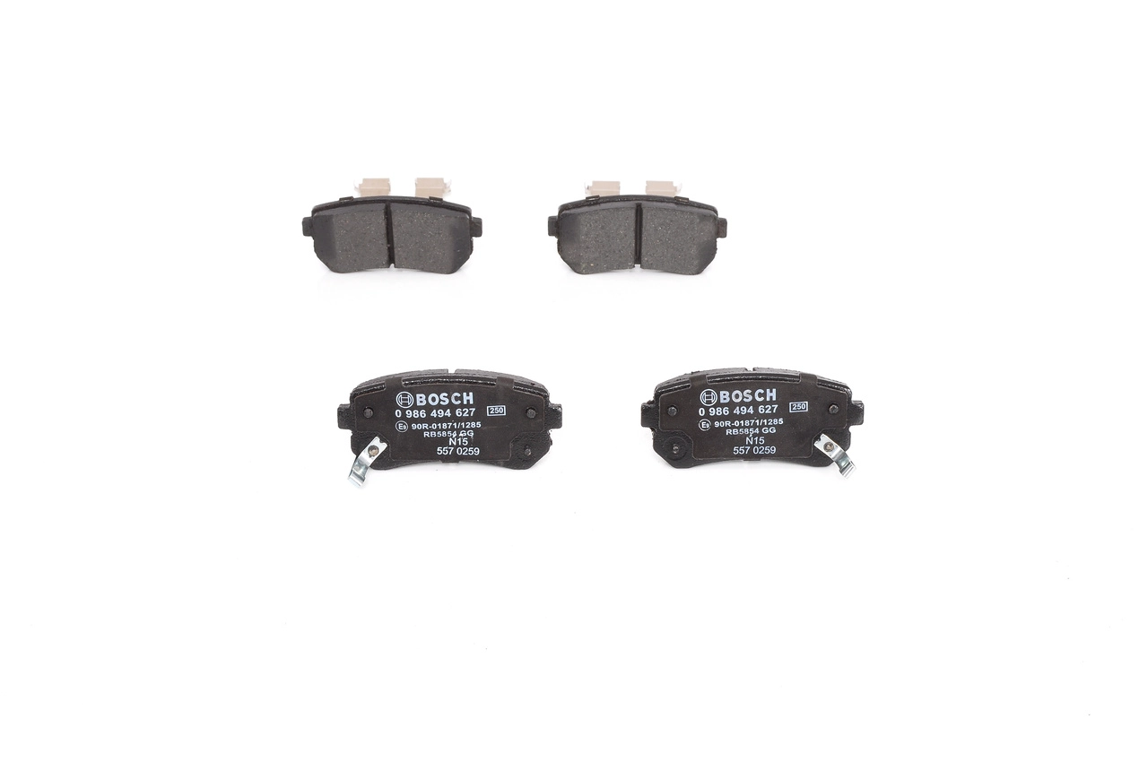 BOSCH 0 986 494 627 - Тормозные колодки 