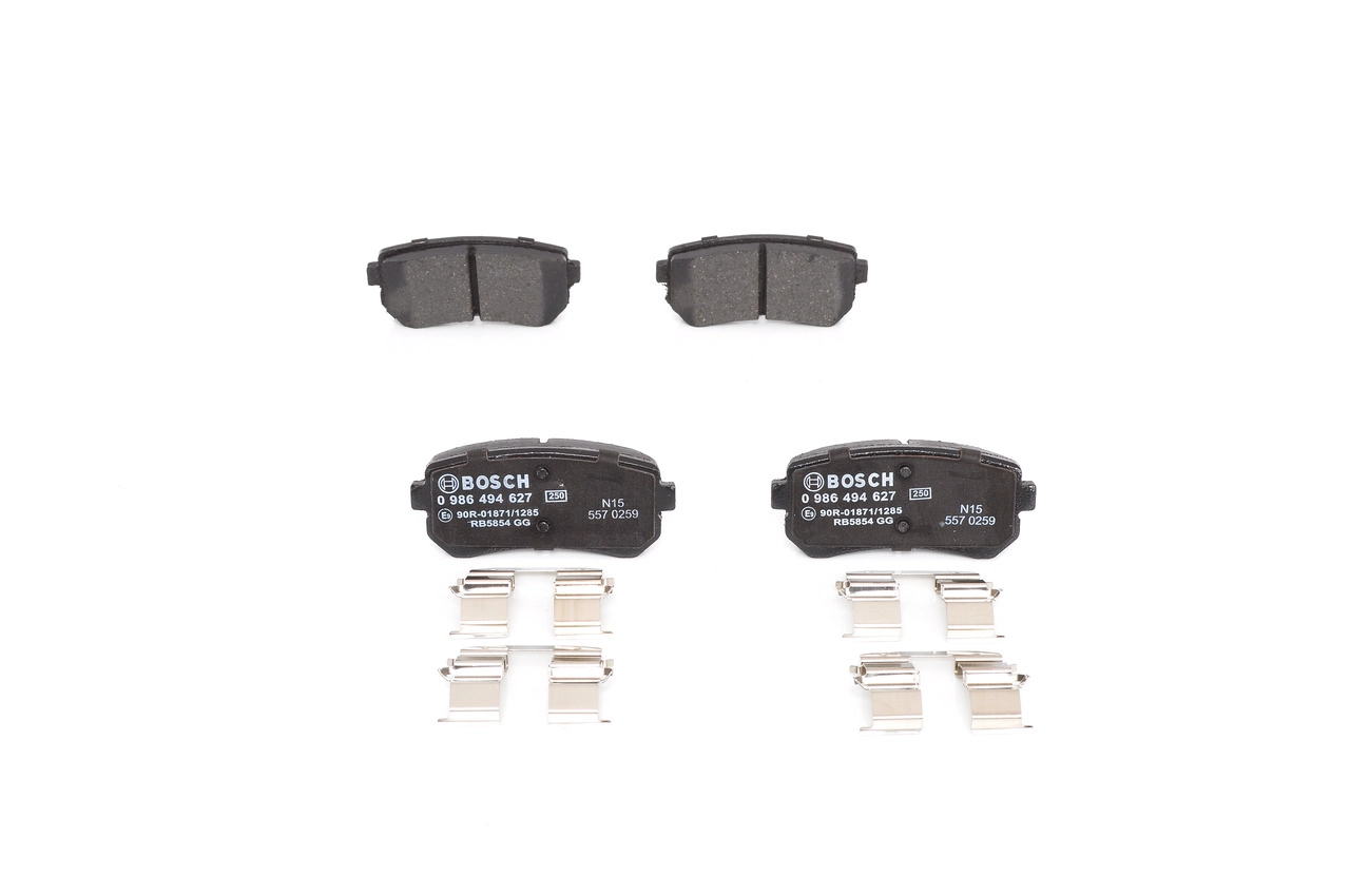 BOSCH 0 986 494 627 - Тормозные колодки 