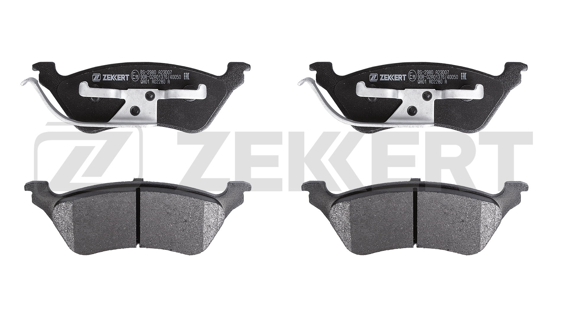 ZEKKERT BS-2980 - Тормозные колодки 