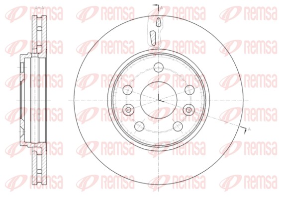 REMSA 61411.10 - Тормозные диски