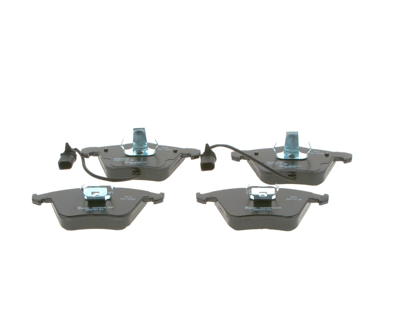 BOSCH 0 986 495 272 - Тормозные колодки 