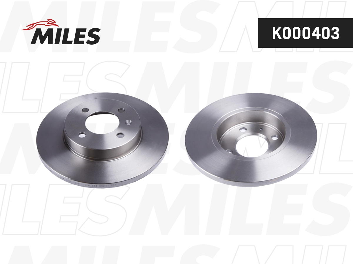 MILES K000403 - Тормозные диски