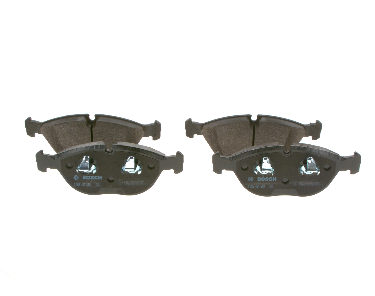 BOSCH 0 986 424 649 - Тормозные колодки 