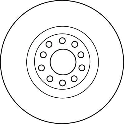 TRW DF4209S - Тормозные диски