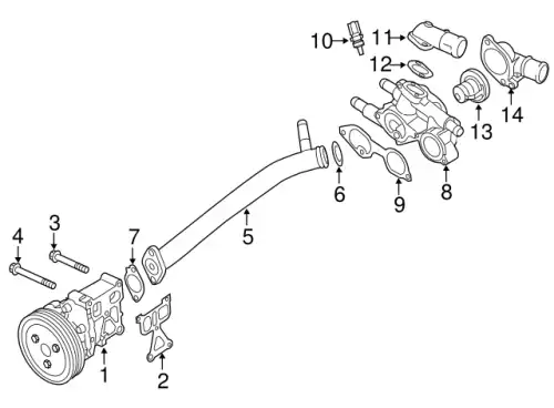 MITSUBISHI 1308a012 - датчик температуры охл.жидк.