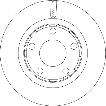 TRW DF4352 - Тормозные диски