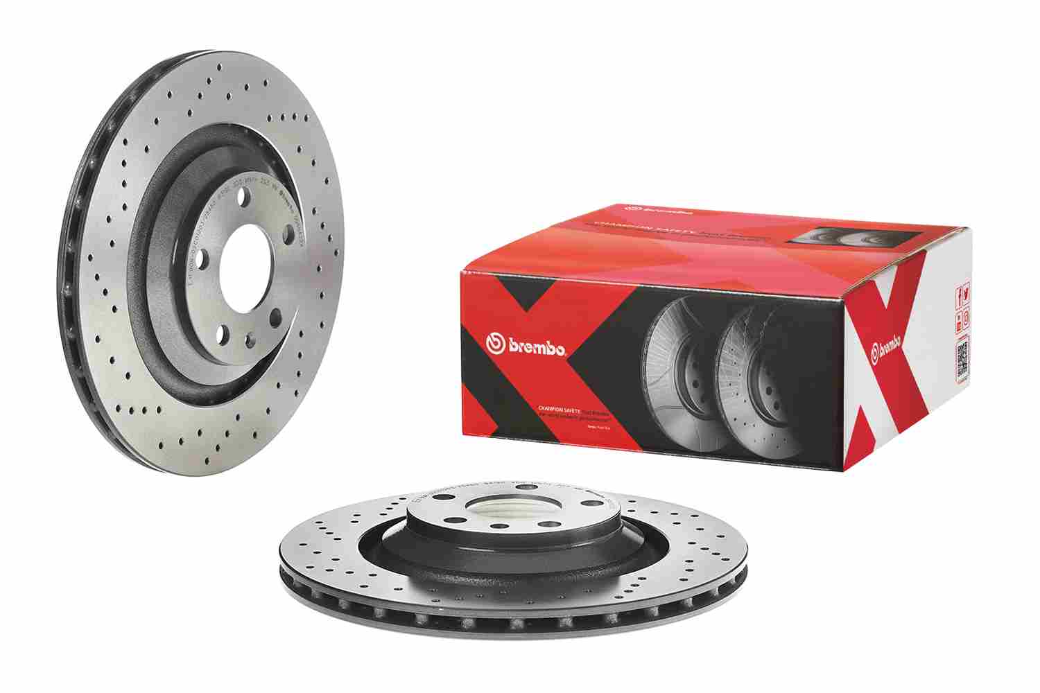 BREMBO 09.8842.2X - Тормозной диск XTRA LINE - Xtra