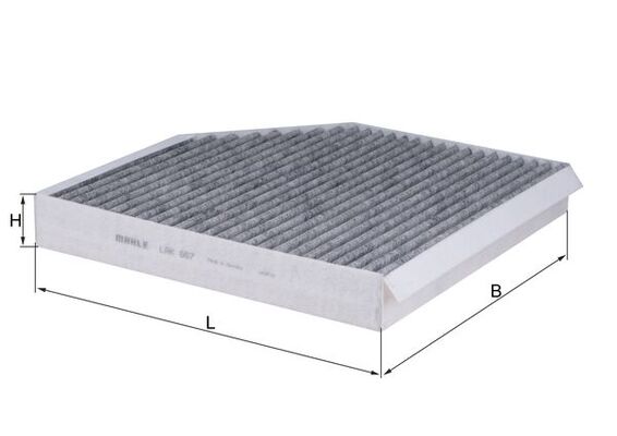 KNECHT LAK 667 - Салонный фильтр