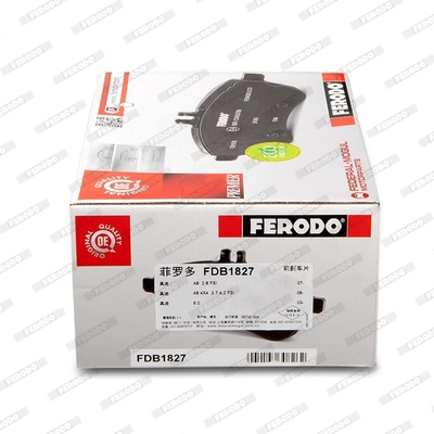 FERODO FDB1827 - Комплект тормозных колодок, дисковый тормоз PREMIER ECO FRICTION