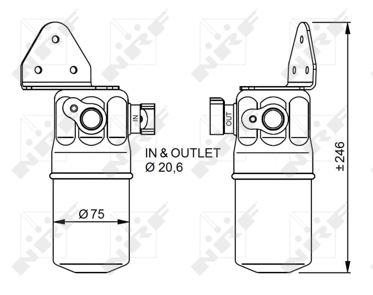 NRF 33334 - Осушитель кондиционера