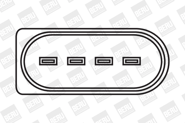 BERU ZSE041 - Катушка зажигания