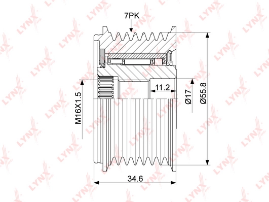 Шкив генератора