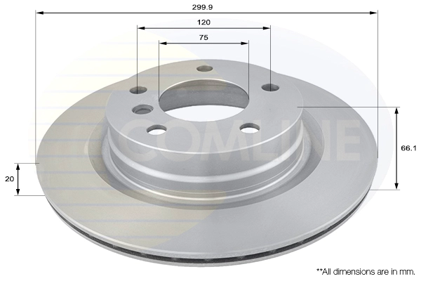 Тормозной диск Comline