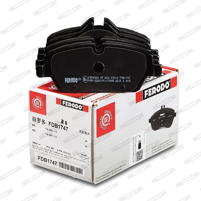 FERODO FDB1747 - Комплект тормозных колодок, дисковый тормоз PREMIER ECO FRICTION