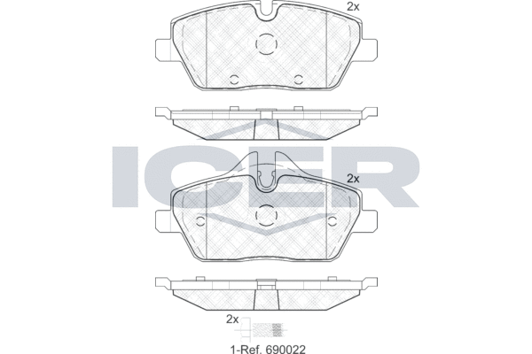 Тормозные колодки 