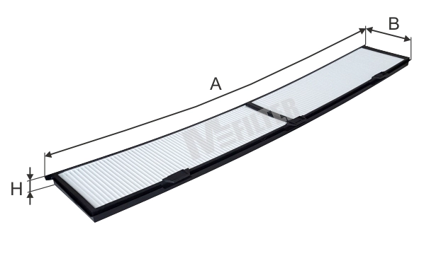 MFILTER K 9033 - Салонный фильтр