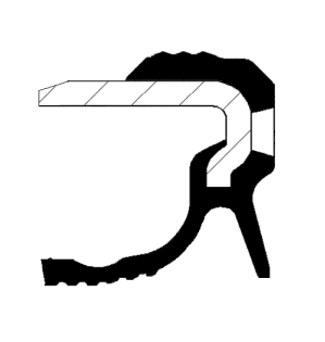 Сальник коленвала