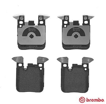 BREMBO P 06 087 - Комплект тормозных колодок, дисковый тормоз PRIME LINE