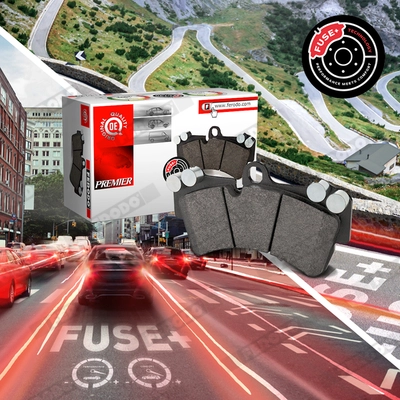 FERODO FDB4489 - Комплект тормозных колодок, дисковый тормоз FUSE+ Technology