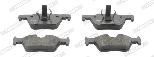 FERODO FDB4670 - Комплект тормозных колодок, дисковый тормоз FUSE+ Technology