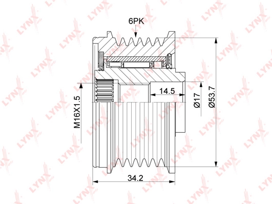 Шкив генератора