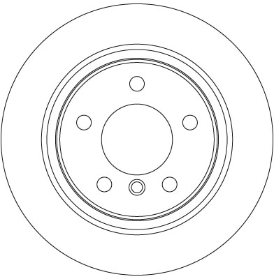 TRW DF6137 - Тормозные диски