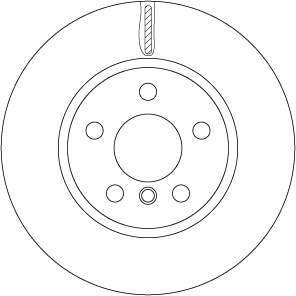 TRW DF6757 - Тормозные диски