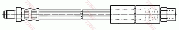 TRW PHB177 - Тормозные шланги