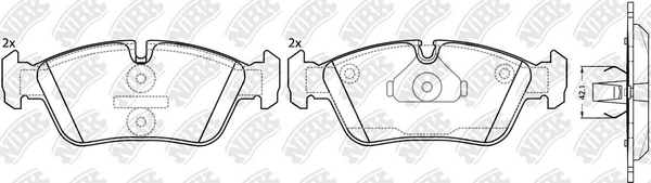Тормозные колодки 