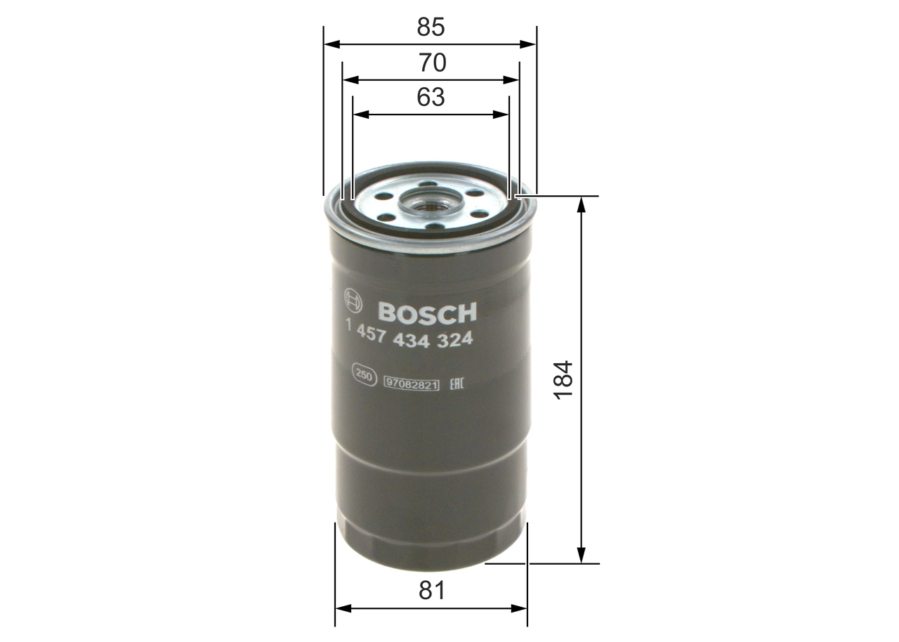 BOSCH 1 457 434 324 - Топливный фильтр