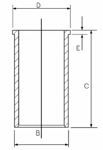 GOETZE 1402896000 - Гильза