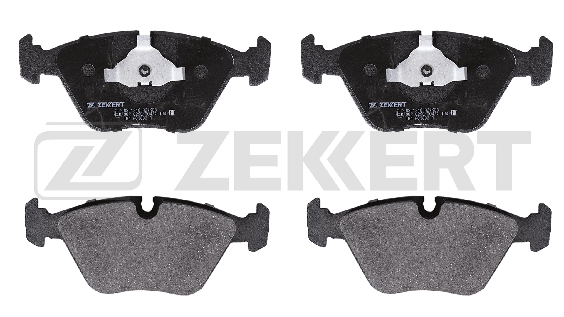 ZEKKERT BS-1210 - Тормозные колодки 