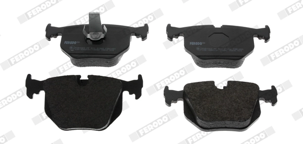 FERODO FDB1483 - Комплект тормозных колодок, дисковый тормоз PREMIER ECO FRICTION