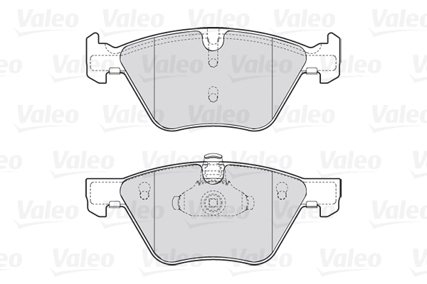 Комплект тормозных колодок, дисковый тормоз FIRST