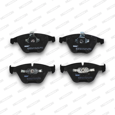 FERODO FDB4221 - Комплект тормозных колодок, дисковый тормоз PREMIER ECO FRICTION