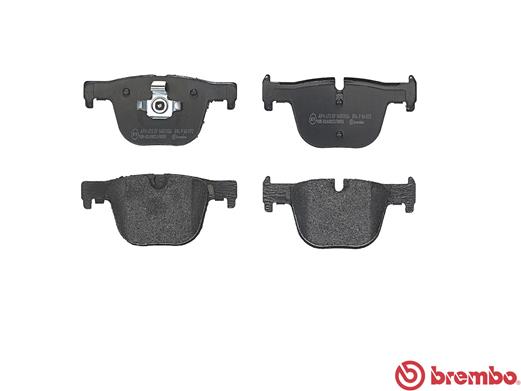 BREMBO P 06 072 - Комплект тормозных колодок, дисковый тормоз PRIME LINE